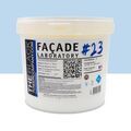 Mur / Fa&ccedil;ade sur Mont&eacute;limar : FACADE LABORATORY #23 - Peinture HYDRO Pliolite Bleu goura 5L