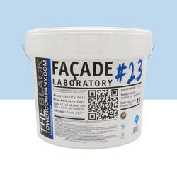 FACADE LABORATORY #23 - Peinture HYDRO Pliolite Bleu goura 15L