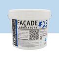 Mur / Fa&ccedil;ade sur Mont&eacute;limar : FACADE LABORATORY #23 - Peinture HYDRO Pliolite Bleu goura 15L