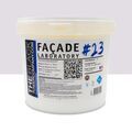 Mur / Fa&ccedil;ade sur Mont&eacute;limar : FACADE LABORATORY #23 - Peinture HYDRO Pliolite Mauve russia 5L