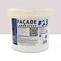 Mur / Fa&ccedil;ade sur Mont&eacute;limar : FACADE LABORATORY #23 - Peinture HYDRO Pliolite Violet ombrag&eacute; 5L