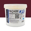 Mur / Fa&ccedil;ade sur Mont&eacute;limar : FACADE LABORATORY #23 - Peinture HYDRO Pliolite RAL 3005 - Rouge vin 5L