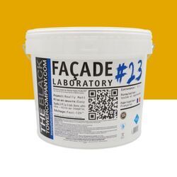 FACADE LABORATORY #23 - Peinture HYDRO Pliolite RAL 1004 - Jaune Or 15L