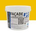 Mur / Fa&ccedil;ade sur Mont&eacute;limar : FACADE LABORATORY #23 - Peinture HYDRO Pliolite RAL 1023 - Jaune signalisation 15L