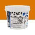 Mur / Fa&ccedil;ade sur Mont&eacute;limar : FACADE LABORATORY #23 - Peinture HYDRO Pliolite RAL 2000 - Orang&eacute; jaune 15L