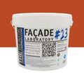 Mur / Fa&ccedil;ade sur Mont&eacute;limar : FACADE LABORATORY #23 - Peinture HYDRO Pliolite RAL 2001 - Orang&eacute; rouge 15L