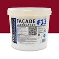 Mur / Fa&ccedil;ade sur Mont&eacute;limar : FACADE LABORATORY #23 - Peinture HYDRO Pliolite RAL 3003 - Rouge rubis 5L