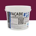 Mur / Fa&ccedil;ade sur Mont&eacute;limar : FACADE LABORATORY #23 - Peinture HYDRO Pliolite RAL 4004 - Violet bordeaux 15L
