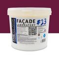 Mur / Fa&ccedil;ade sur Mont&eacute;limar : FACADE LABORATORY #23 - Peinture HYDRO Pliolite RAL 4004 - Violet bordeaux 5L
