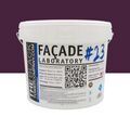 Mur / Fa&ccedil;ade sur Mont&eacute;limar : FACADE LABORATORY #23 - Peinture HYDRO Pliolite RAL 4007 - Violet pourpre 15L