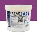 Mur / Fa&ccedil;ade sur Mont&eacute;limar : FACADE LABORATORY #23 - Peinture HYDRO Pliolite RAL 4008 - Violet de s&eacute;curit&eacute; 5L