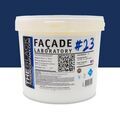 Mur / Fa&ccedil;ade sur Mont&eacute;limar : FACADE LABORATORY #23 - Peinture HYDRO Pliolite RAL 5003 - Bleu saphir 5L