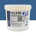 Mur / Fa&ccedil;ade sur Mont&eacute;limar : FACADE LABORATORY #23 - Peinture HYDRO Pliolite RAL 5007 - Bleu brillant 5L