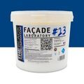 Mur / Fa&ccedil;ade sur Mont&eacute;limar : FACADE LABORATORY #23 - Peinture HYDRO Pliolite RAL 5010 - Bleu gentiane 5L