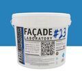 Mur / Fa&ccedil;ade sur Mont&eacute;limar : FACADE LABORATORY #23 - Peinture HYDRO Pliolite RAL 5012 - Bleu clair 15L