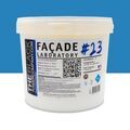 Mur / Fa&ccedil;ade sur Mont&eacute;limar : FACADE LABORATORY #23 - Peinture HYDRO Pliolite RAL 5012 - Bleu clair 5L