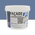 Mur / Fa&ccedil;ade sur Mont&eacute;limar : FACADE LABORATORY #23 - Peinture HYDRO Pliolite RAL 5014 - Bleu pigeon 15L