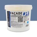 Mur / Fa&ccedil;ade sur Mont&eacute;limar : FACADE LABORATORY #23 - Peinture HYDRO Pliolite RAL 5014 - Bleu pigeon 5L