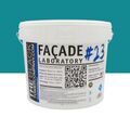 Mur / Fa&ccedil;ade sur Mont&eacute;limar : FACADE LABORATORY #23 - Peinture HYDRO Pliolite RAL 5018 - Bleu turquoise 15L