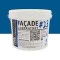 Mur / Fa&ccedil;ade sur Mont&eacute;limar : FACADE LABORATORY #23 - Peinture HYDRO Pliolite RAL 5019 - Bleu capri 15L