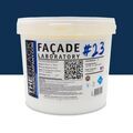 Mur / Fa&ccedil;ade sur Mont&eacute;limar : FACADE LABORATORY #23 - Peinture HYDRO Pliolite RAL 5026 - Bleu nuit nacr&eacute; 5L