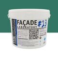 Mur / Fa&ccedil;ade sur Mont&eacute;limar : FACADE LABORATORY #23 - Peinture HYDRO Pliolite RAL 6000 - Vert patine 15L