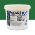 Mur / Fa&ccedil;ade sur Mont&eacute;limar : FACADE LABORATORY #23 - Peinture HYDRO Pliolite RAL 6001 - Vert &eacute;meraude 5L