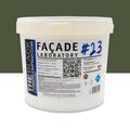 Mur / Fa&ccedil;ade sur Mont&eacute;limar : FACADE LABORATORY #23 - Peinture HYDRO Pliolite RAL 6003 - Vert olive 5L