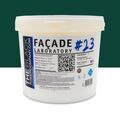 Mur / Fa&ccedil;ade sur Mont&eacute;limar : FACADE LABORATORY #23 - Peinture HYDRO Pliolite RAL 6005 - Vert mousse 5L