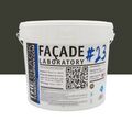 Mur / Fa&ccedil;ade sur Mont&eacute;limar : FACADE LABORATORY #23 - Peinture HYDRO Pliolite RAL 6006 - Olive gris 15L