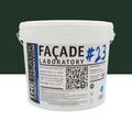 Mur / Fa&ccedil;ade sur Mont&eacute;limar : FACADE LABORATORY #23 - Peinture HYDRO Pliolite RAL 6009 - Vert sapin 15L