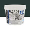 Mur / Fa&ccedil;ade sur Mont&eacute;limar : FACADE LABORATORY #23 - Peinture HYDRO Pliolite RAL 6012 - Vert noir 15L