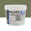 Mur / Fa&ccedil;ade sur Mont&eacute;limar : FACADE LABORATORY #23 - Peinture HYDRO Pliolite RAL 6013 - Vert jonc 15L