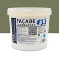 Mur / Fa&ccedil;ade sur Mont&eacute;limar : FACADE LABORATORY #23 - Peinture HYDRO Pliolite RAL 6013 - Vert jonc 5L