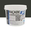 Mur / Fa&ccedil;ade sur Mont&eacute;limar : FACADE LABORATORY #23 - Peinture HYDRO Pliolite RAL 6015 - Olive noir 15L