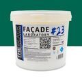 Mur / Fa&ccedil;ade sur Mont&eacute;limar : FACADE LABORATORY #23 - Peinture HYDRO Pliolite RAL 6016 - Vert turquoise 5L