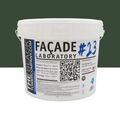 Mur / Fa&ccedil;ade sur Mont&eacute;limar : FACADE LABORATORY #23 - Peinture HYDRO Pliolite RAL 6020 - Vert oxyde chromique 15L