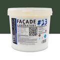 Mur / Fa&ccedil;ade sur Mont&eacute;limar : FACADE LABORATORY #23 - Peinture HYDRO Pliolite RAL 6020 - Vert oxyde chromique 5L