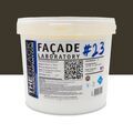 Mur / Fa&ccedil;ade sur Mont&eacute;limar : FACADE LABORATORY #23 - Peinture HYDRO Pliolite RAL 6022 - Olive brun 5L