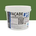 Mur / Fa&ccedil;ade sur Mont&eacute;limar : FACADE LABORATORY #23 - Peinture HYDRO Pliolite RAL 6025 - Vert foug&egrave;re 15L