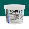 Mur / Fa&ccedil;ade sur Mont&eacute;limar : FACADE LABORATORY #23 - Peinture HYDRO Pliolite RAL 6026 - Vert opale 15L