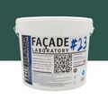Mur / Fa&ccedil;ade sur Mont&eacute;limar : FACADE LABORATORY #23 - Peinture HYDRO Pliolite RAL 6028 - Vert pin 15L
