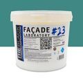 Mur / Fa&ccedil;ade sur Mont&eacute;limar : FACADE LABORATORY #23 - Peinture HYDRO Pliolite RAL 6033 - Turquoise menthe 5L