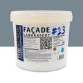 Mur / Fa&ccedil;ade sur Mont&eacute;limar : FACADE LABORATORY #23 - Peinture HYDRO Pliolite RAL 7000 - Gris petit-gris 5L
