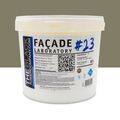 Mur / Fa&ccedil;ade sur Mont&eacute;limar : FACADE LABORATORY #23 - Peinture HYDRO Pliolite RAL 7002 - Gris olive 5L