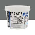 Mur / Fa&ccedil;ade sur Mont&eacute;limar : FACADE LABORATORY #23 - Peinture HYDRO Pliolite RAL 7005 - Gris souris 15L