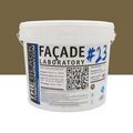 Mur / Fa&ccedil;ade sur Mont&eacute;limar : FACADE LABORATORY #23 - Peinture HYDRO Pliolite RAL 7008 - Gris kaki 15L