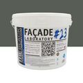 Mur / Fa&ccedil;ade sur Mont&eacute;limar : FACADE LABORATORY #23 - Peinture HYDRO Pliolite RAL 7009 - Gris vert 15L
