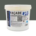 Mur / Fa&ccedil;ade sur Mont&eacute;limar : FACADE LABORATORY #23 - Peinture HYDRO Pliolite RAL 7009 - Gris vert 5L