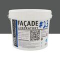 Mur / Fa&ccedil;ade sur Mont&eacute;limar : FACADE LABORATORY #23 - Peinture HYDRO Pliolite RAL 7010 - Gris tente 15L